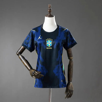 Women Brazil Away Soccer Jersey 2026 World Cup