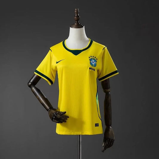 Women Brazil Home Soccer Jersey 2026 World Cup