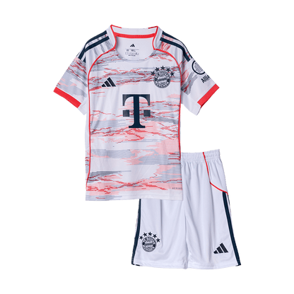 Bayern Munich Kid's Away Kit - Jersey+Shorts 2025/26