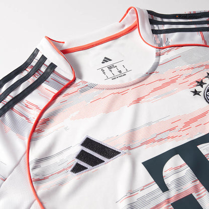 Bayern Munich Away Soccer Jersey Kit (Jersey+Shorts) 2025/26 White