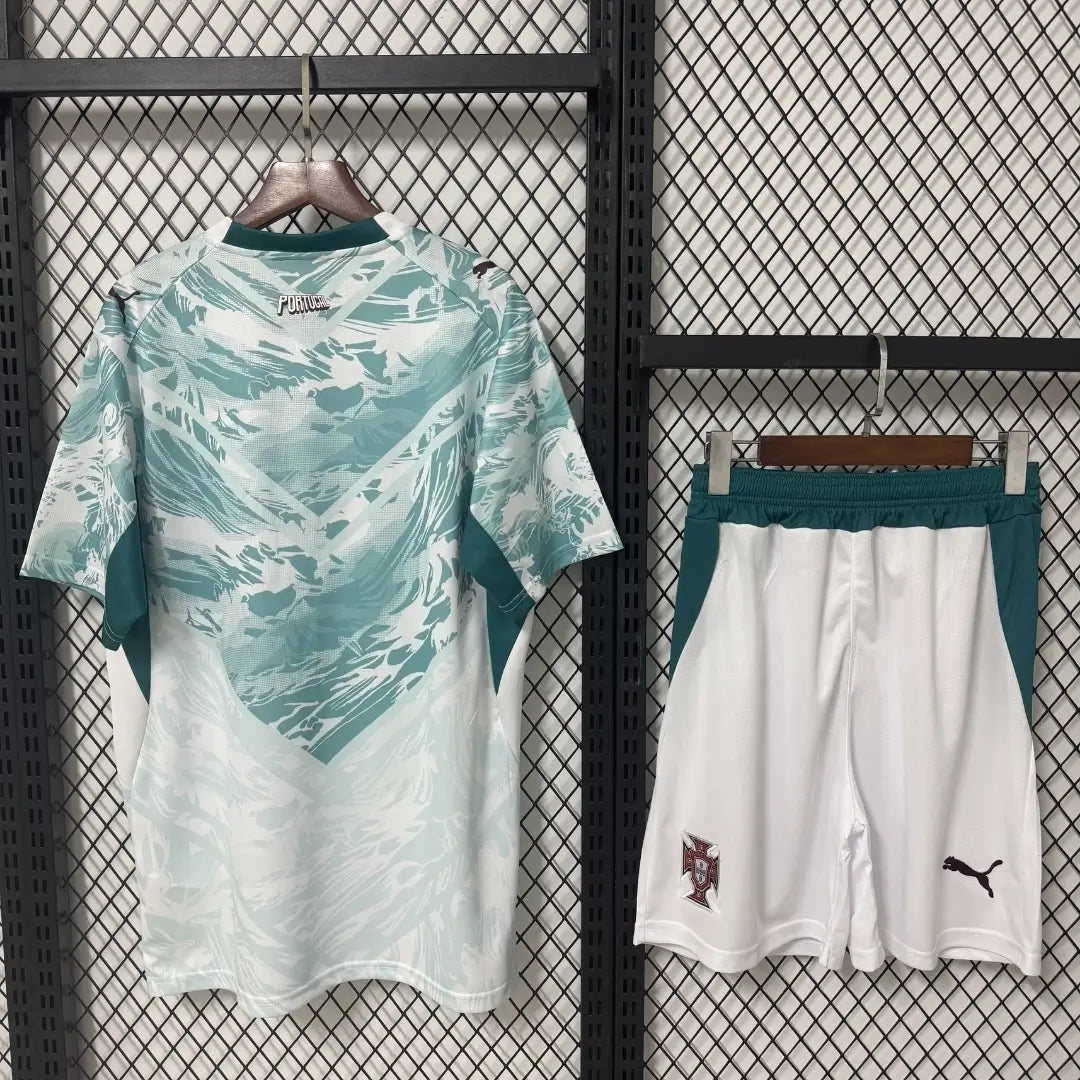Portugal Away Soccer Kit - Jersey + Shorts 2026 World Cup