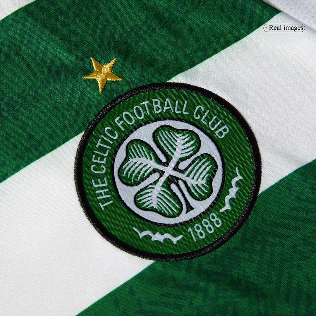 Celtic Home Soccer Jersey 2025/26 Green&White