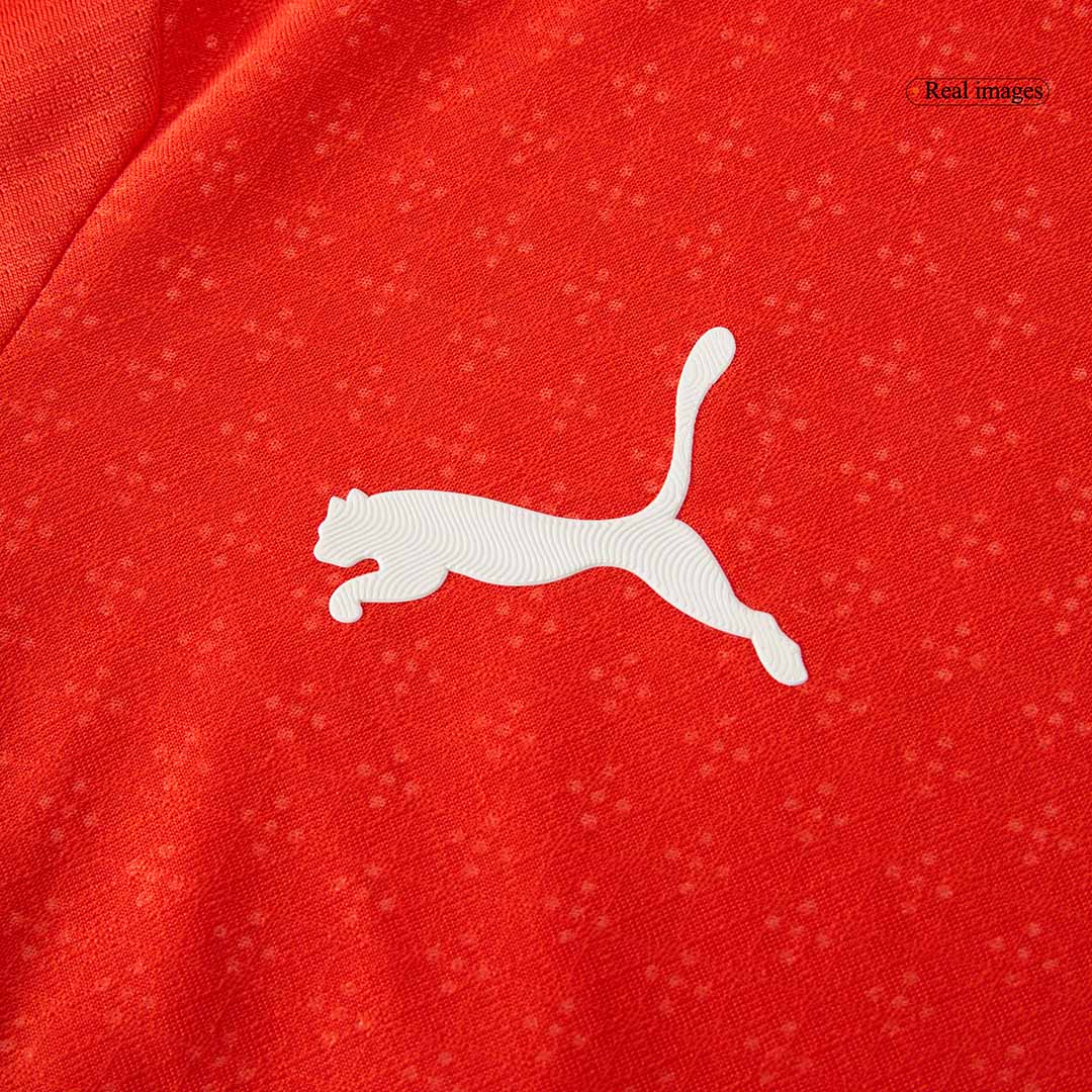 Portugal Home Player Version Football Jersey 2025 Red