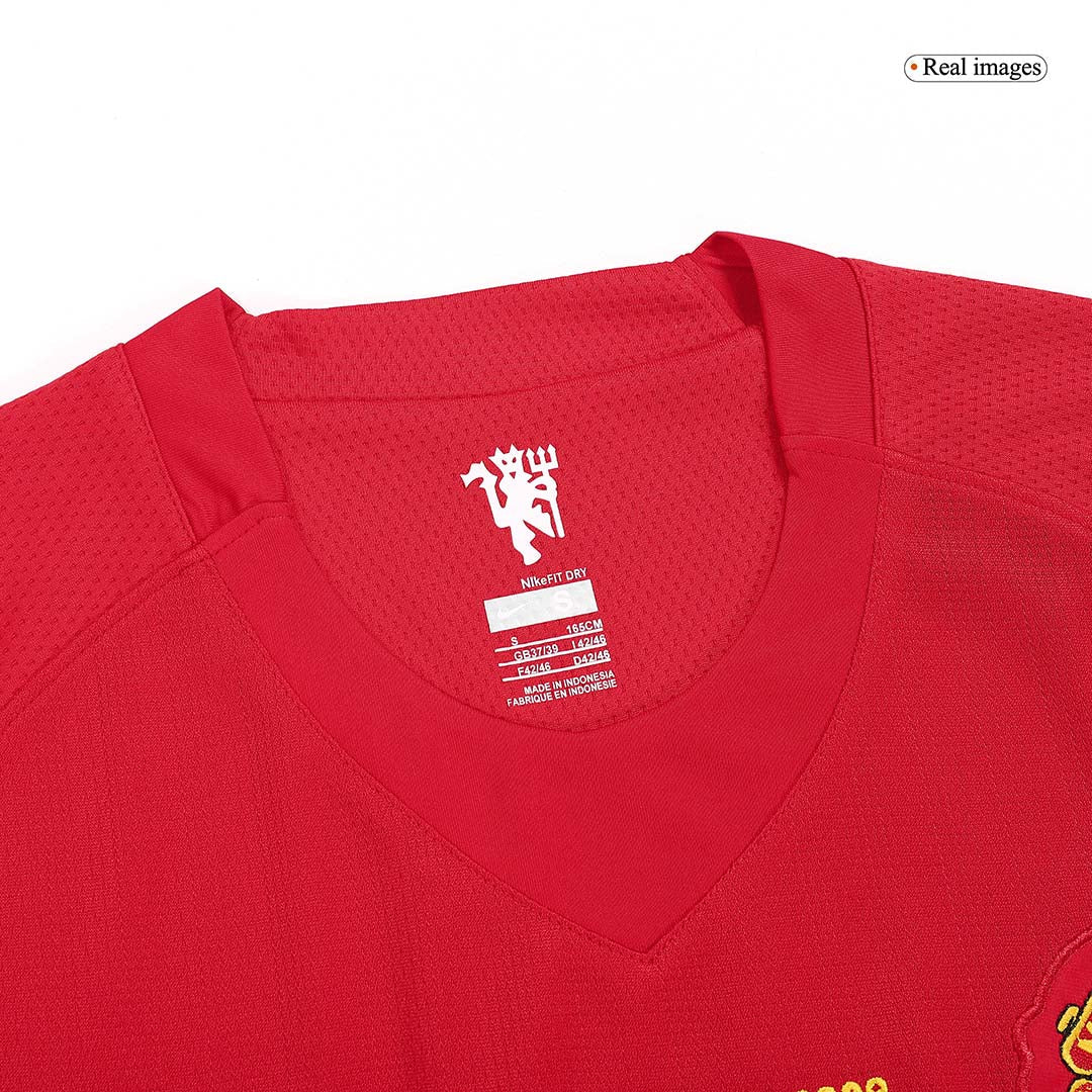 Manchester United 2007/08 Home Retro Soccer Jersey - UCL Final
