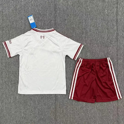 Equipación infantil del Liverpool (local) - Camiseta + Pantalón corto 2025/26