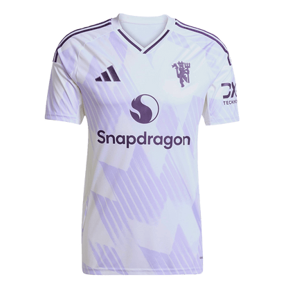 B.FERNANDES #8 Manchester United Away Soccer Jersey 2025/26