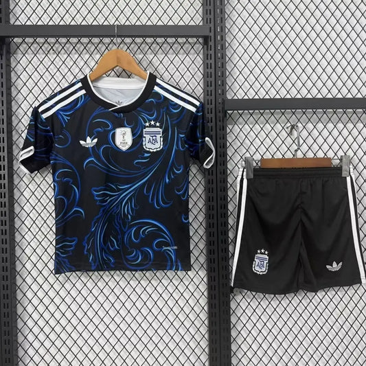 Argentina Away Soccer Kit - Jersey + Shorts 2026 World Cup