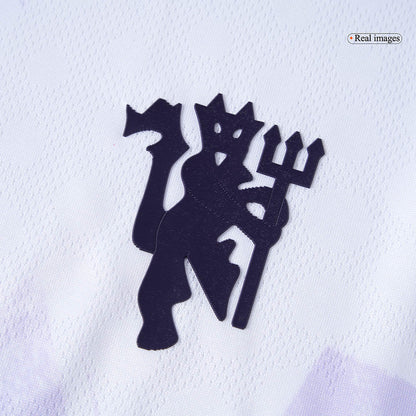 Manchester United Away Player Version Soccer Jersey 2025/26