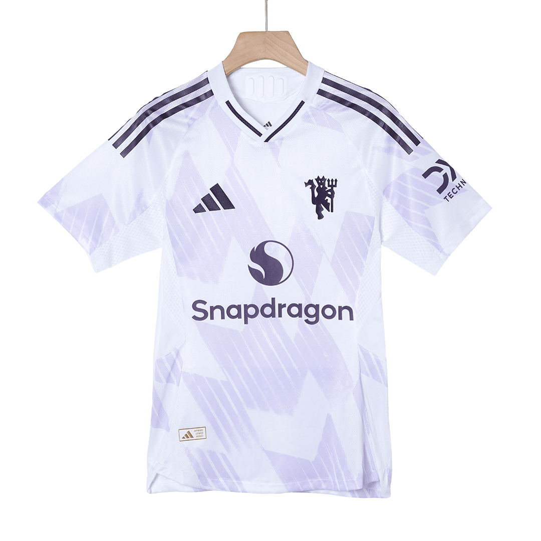 Manchester United Away Player Version Soccer Jersey 2025/26