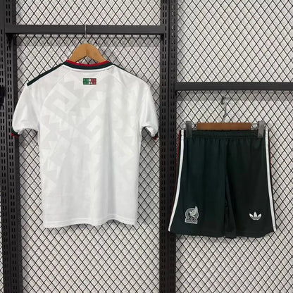 Ensemble de football extérieur Mexique - Maillot + Short Coupe du Monde 2026