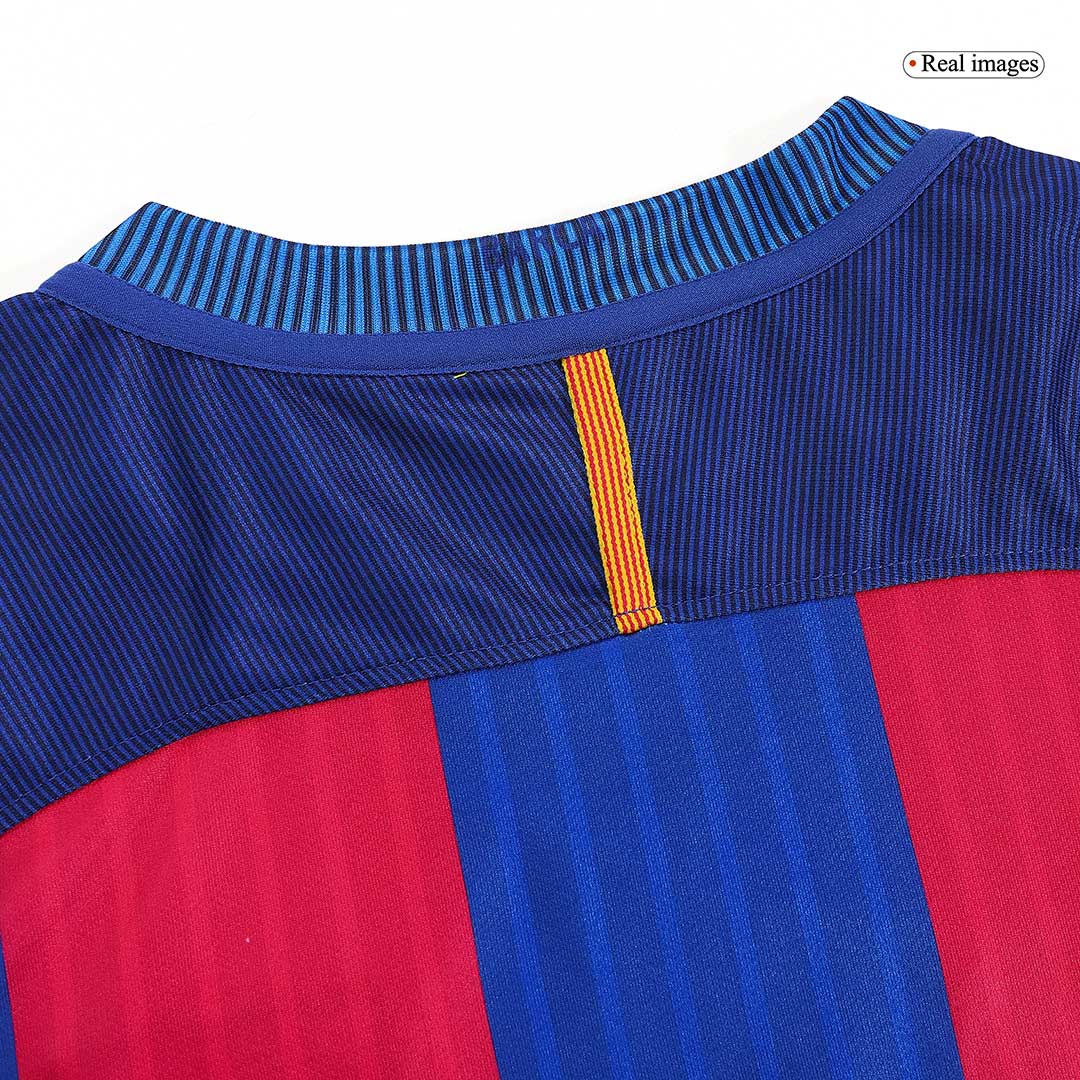 Barcelona 2016/17 Retro Home Soccer Jersey