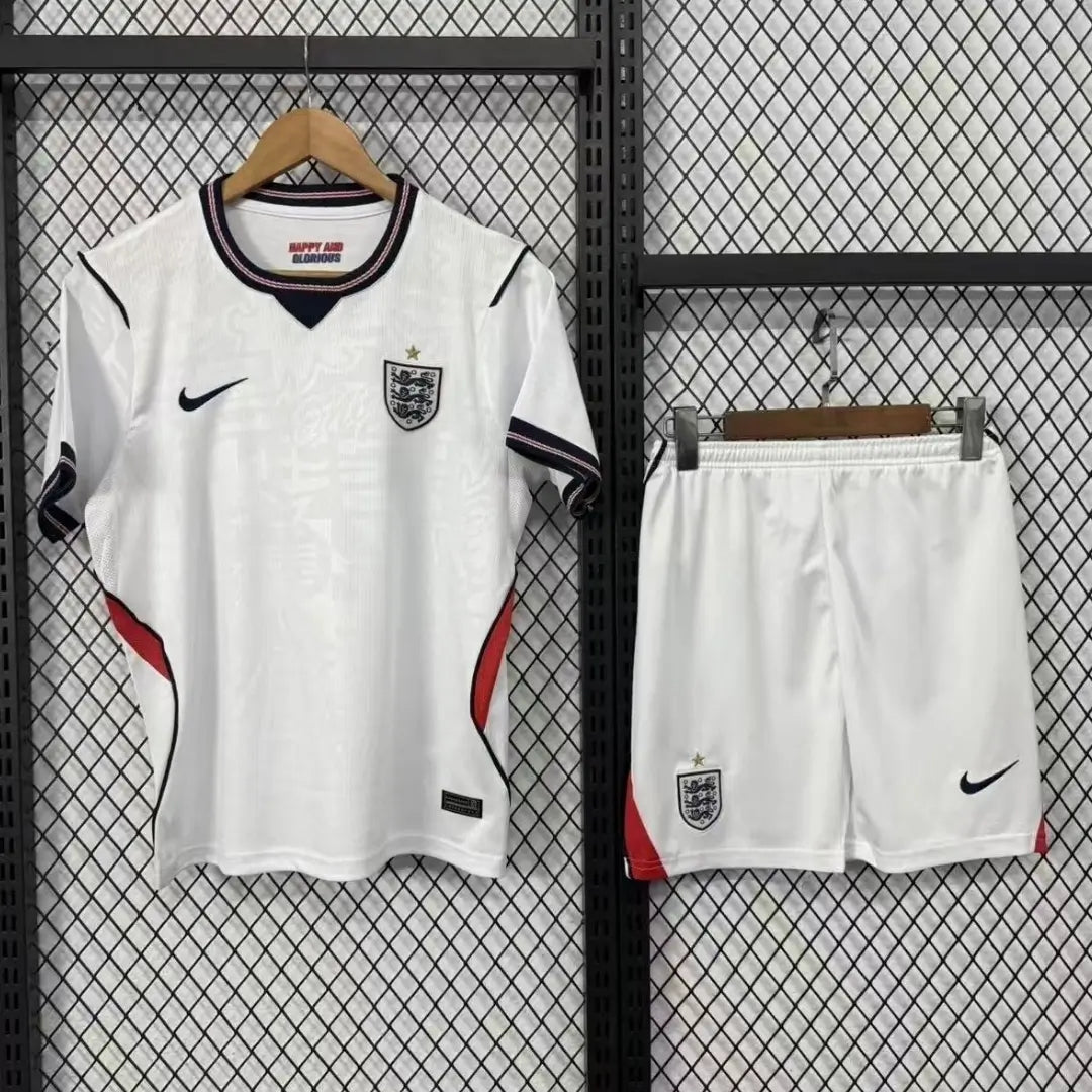 England 2026 World Cup Home Soccer Kit - Jersey + Shorts