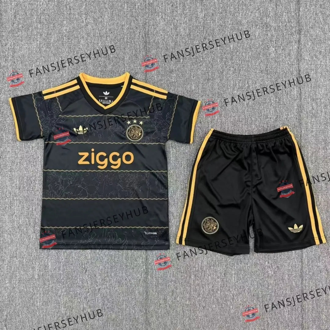 de Godenzonen Kid's Away Soccer Kit - Jersey+Shorts 2026/27