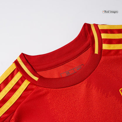 Spain Kid's Home Football Jersey Kit (Jersey+Shorts+Socks) Euro 2024