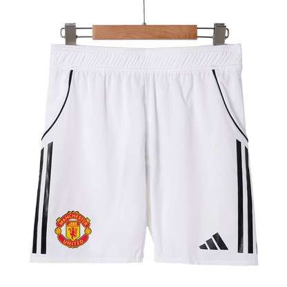 Manchester United Home Player Version Soccer Shorts 2025/26