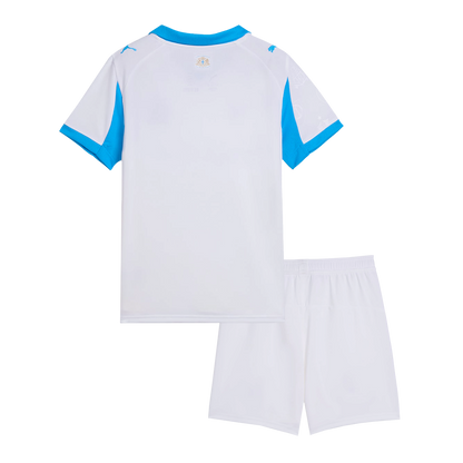 Marseille Kid's Home Kit - Jersey+Shorts 2025/26