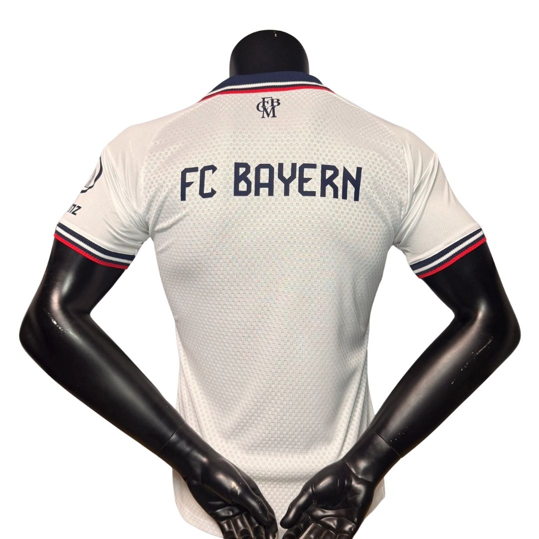 Camiseta de fútbol de la tercera equipación visitante del Bayern de Múnich, versión jugador, temporada 2025/26
