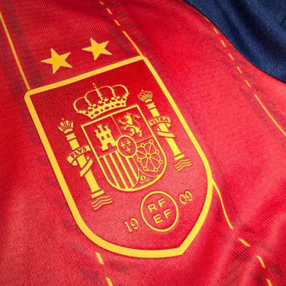 CAMPEONES #26 La Roja Home Winner Jersey 2026 World Cup