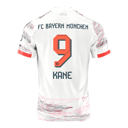 KANE #9 Bayern Munich Away Soccer Jersey 2025/26 White