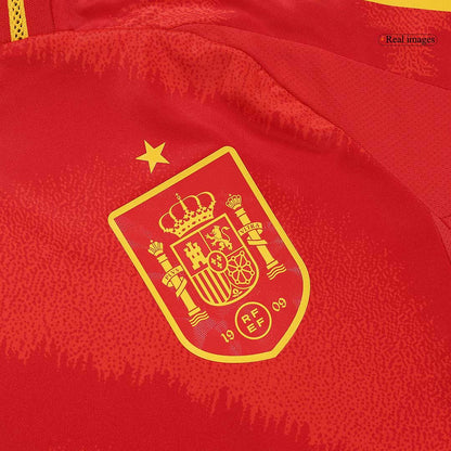 Spain Home Player Version Football Jersey Euro 2024