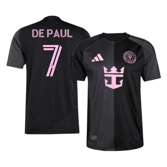 DE PAUL #7 Inter Miami CF Away Player Version Soccer Jersey 2025