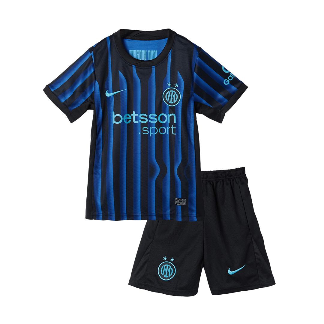 Inter Milan Kid's Home Kit - Jersey+Shorts 2025-26
