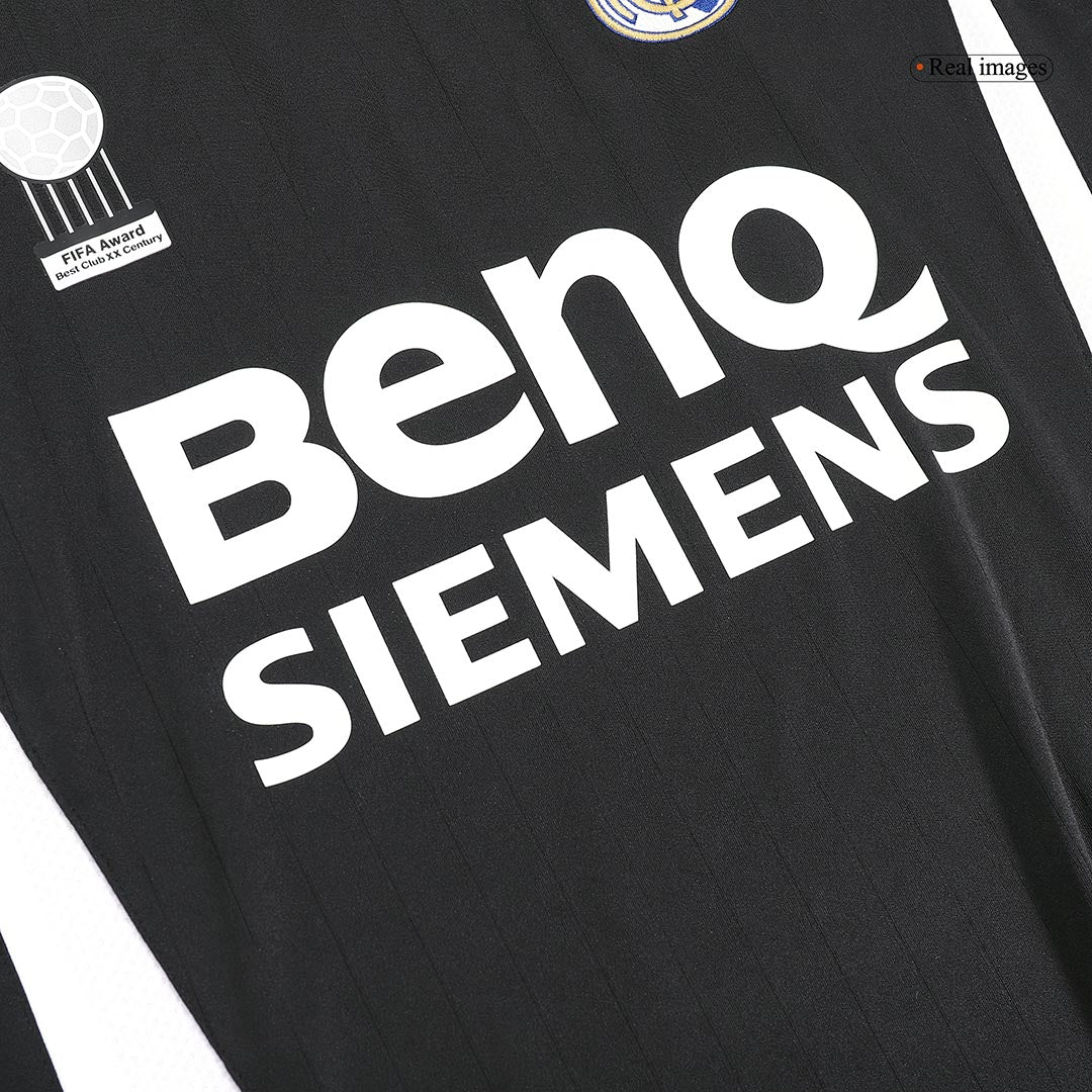 Real Madrid 2006/07 Away Long Sleeve Retro Football Jersey