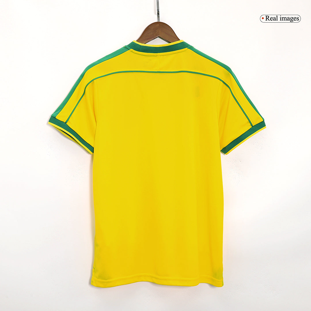 Brazil 1998 Home Retro Football Jersey
