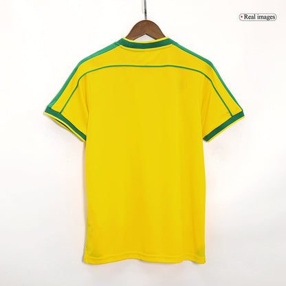 Brazil 1998 Home Retro Football Jersey