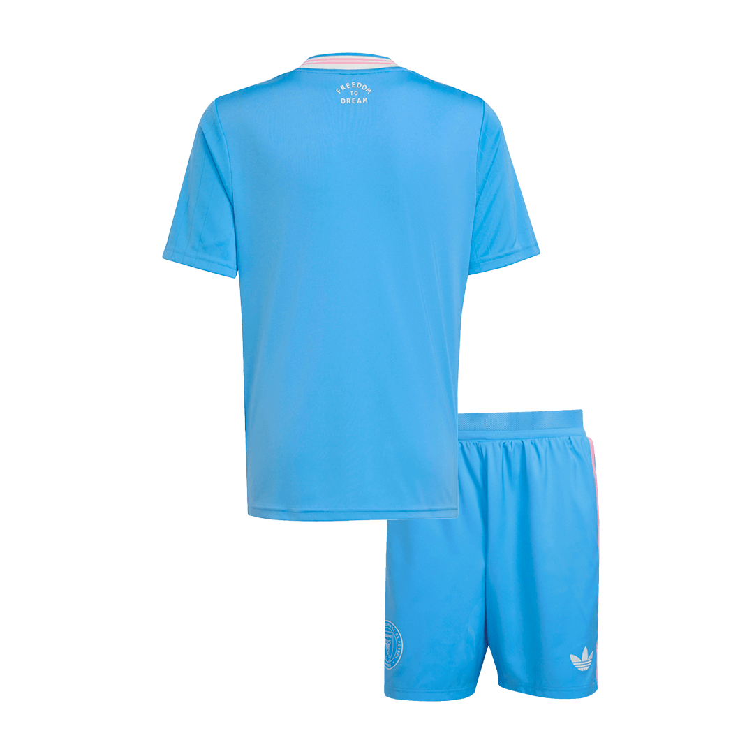 Inter Miami CF Kid's Third Away Jersey Kit - Jersey+Shorts 2025