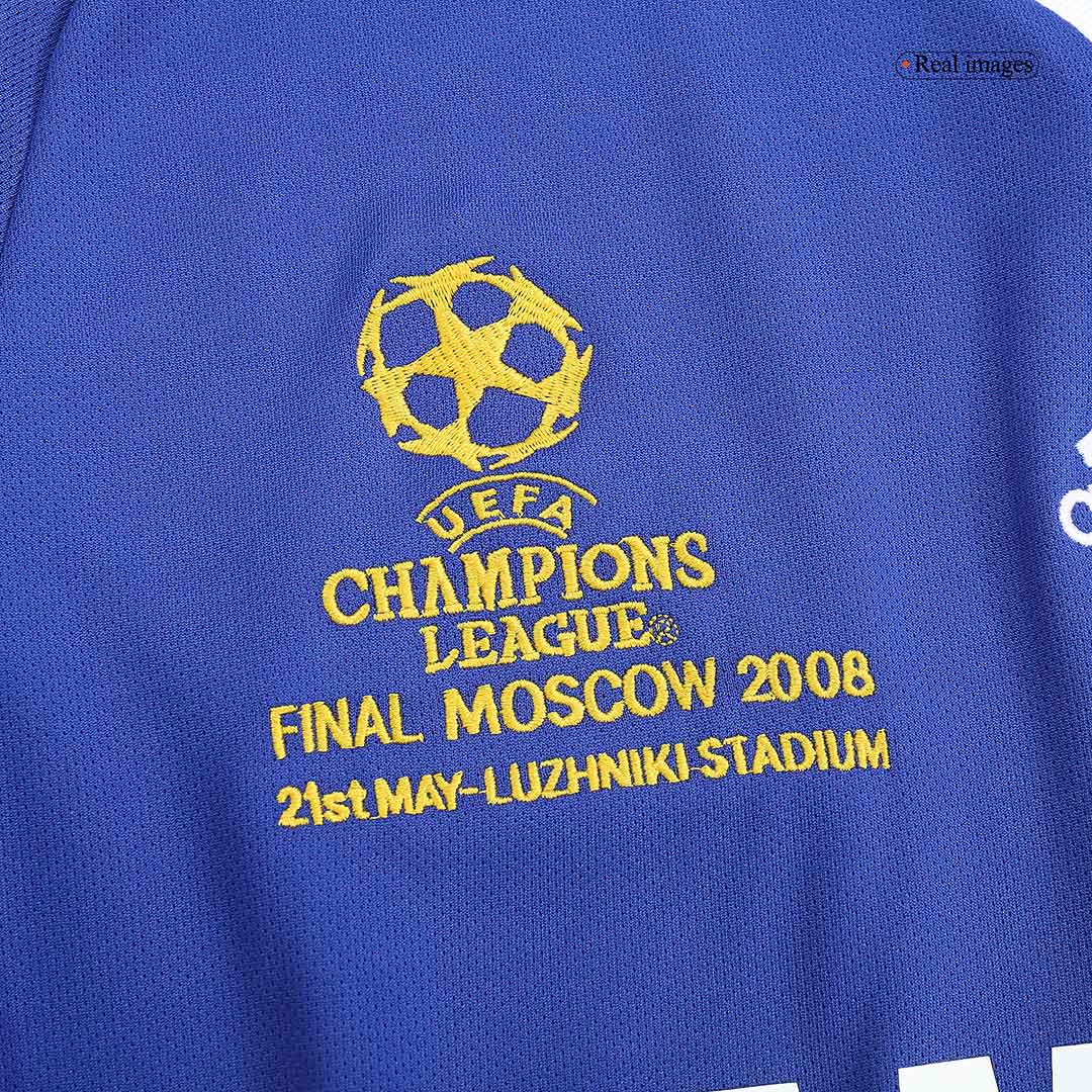 Chelsea 2008 UCL Final Home Retro Soccer Jersey