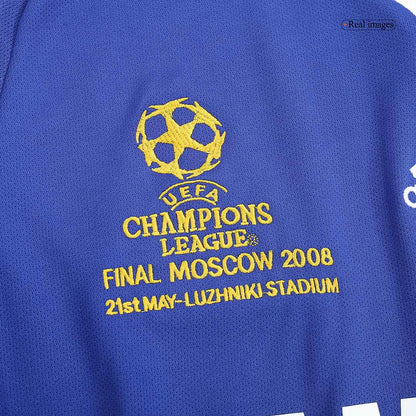Chelsea 2008 UCL Final Home Retro Soccer Jersey