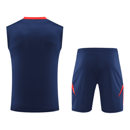 Manchester United Pre-Match Soccer Jersey Vest Kit (Jersey+Shorts) 2024/25