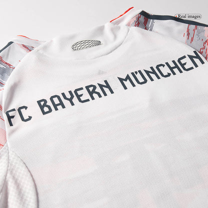 MÜLLER #25 Bayern Munich Away Player Version Soccer Jersey 2025/26 White