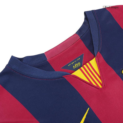 Barcelona 2014/15 Retro Home Soccer Jersey