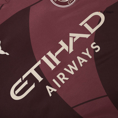 HAALAND #9 Manchester City Third Away Soccer Jersey 2024/25 - UCL