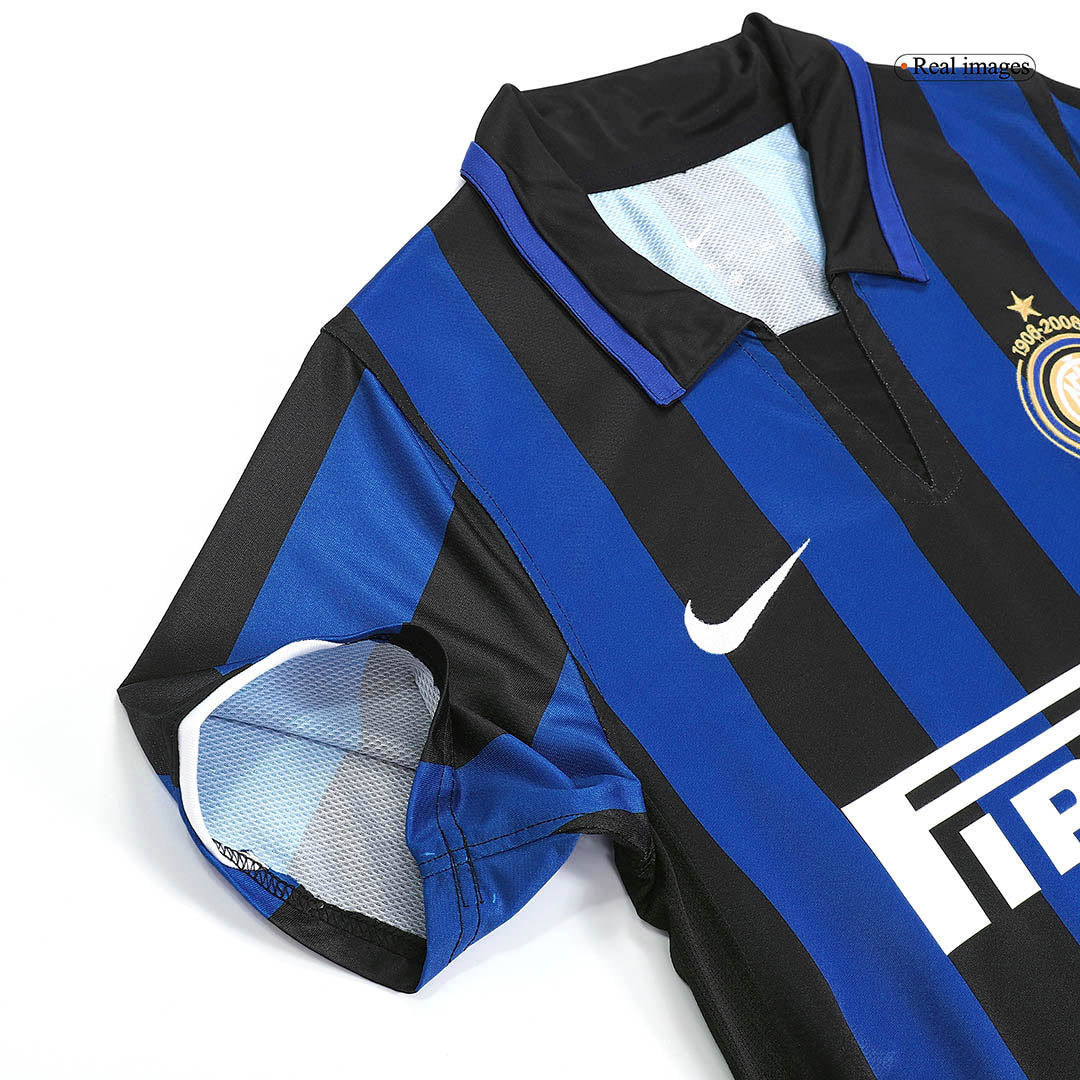 Inter Milan 2007/08 Home Retro Football Jersey