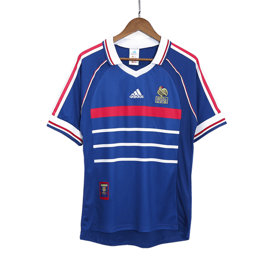 France 1998 Home Retro Football Jersey
