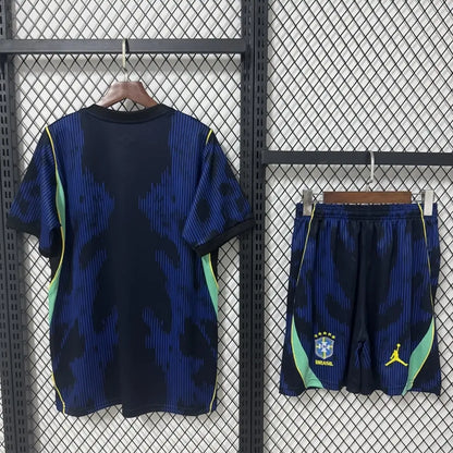 Brazil Away Soccer Kit - Jersey + Shorts 2026 World Cup