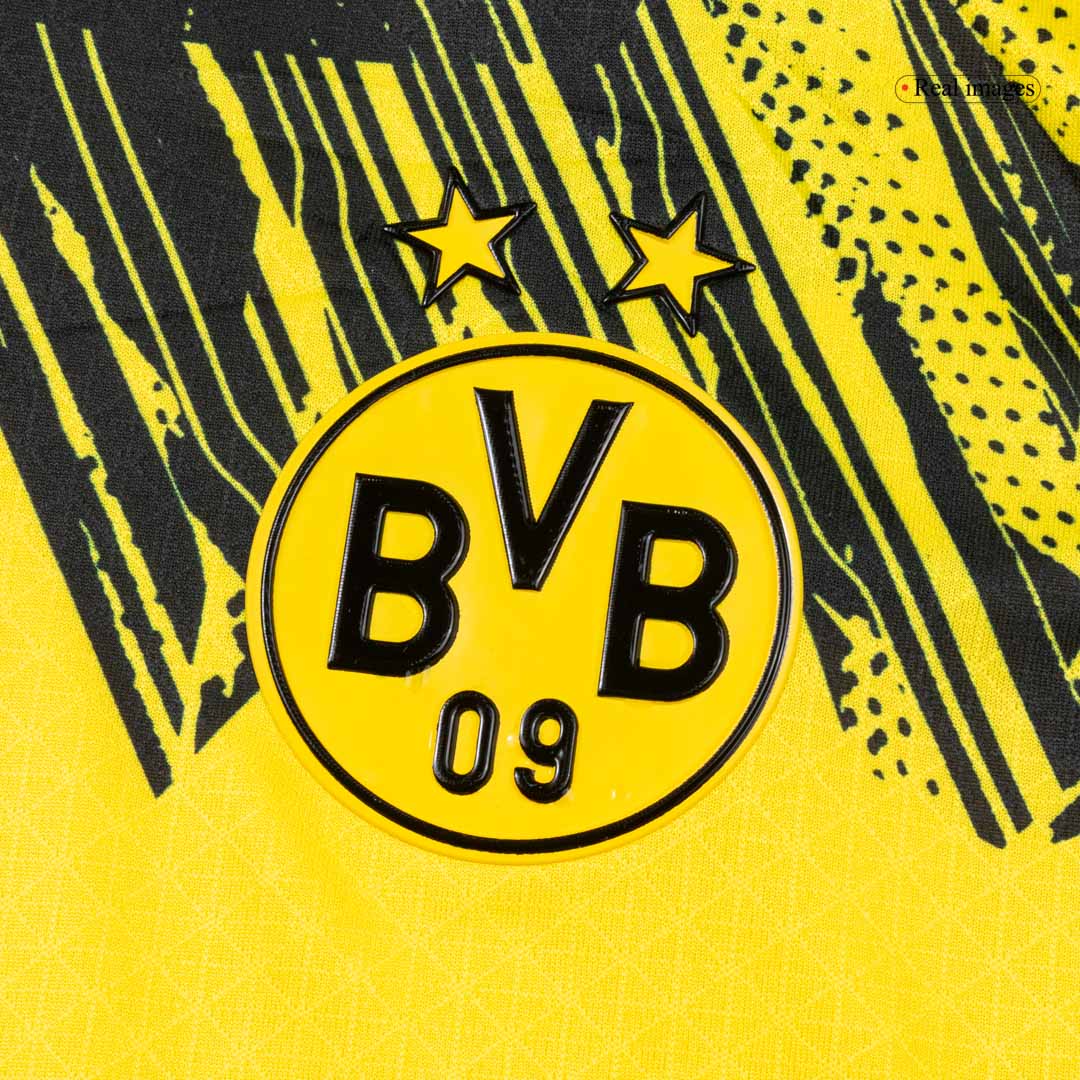 Borussia Dortmund Home Player Version Soccer Jersey 2025/26
