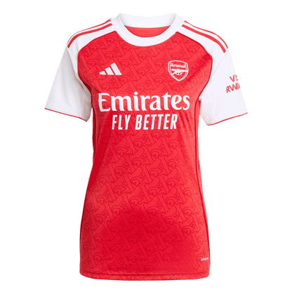 Arsenal Women's Home Soccer Jersey 2025/26 Red