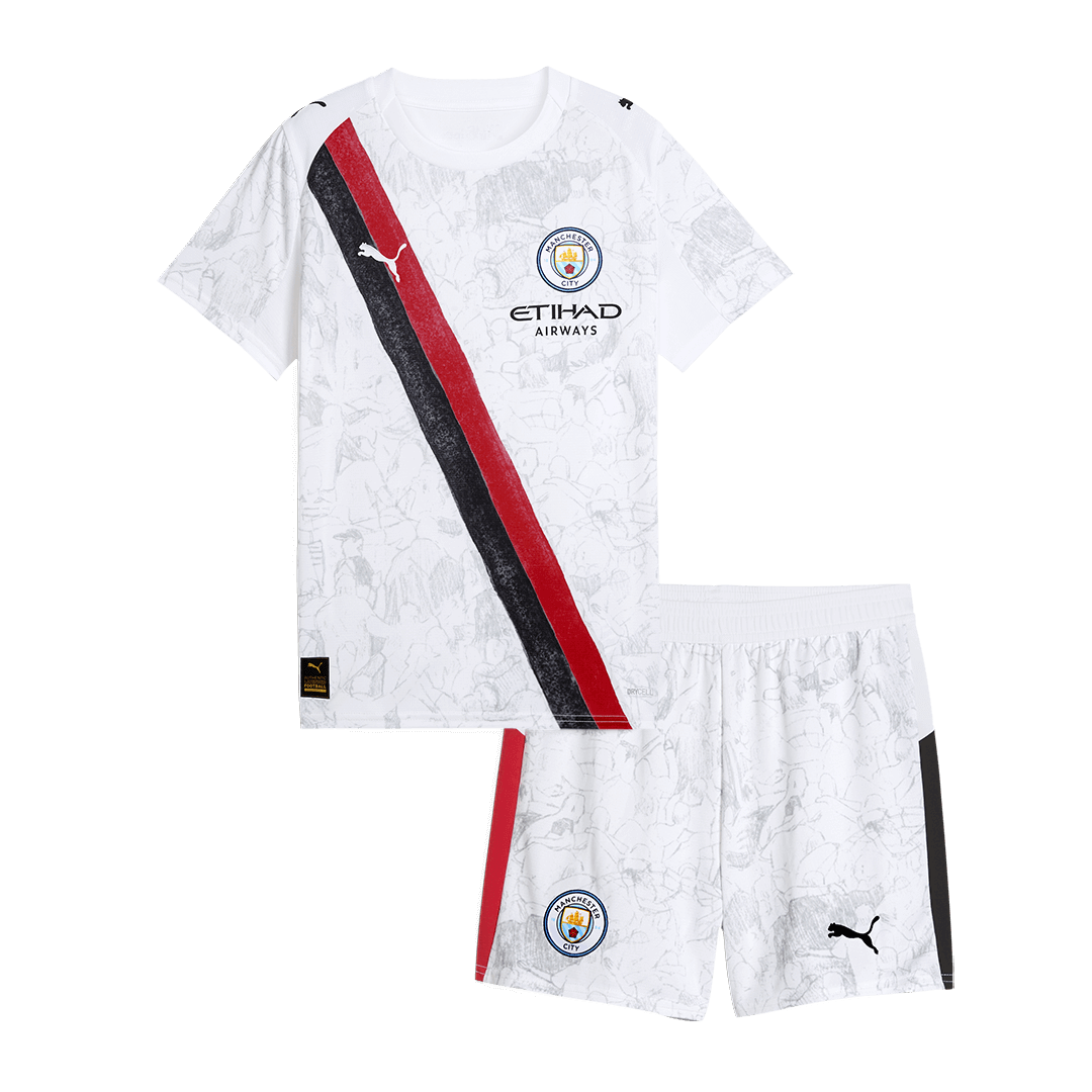 Manchester City Kid's Jersey Kit - Jersey+Shorts 2025/26