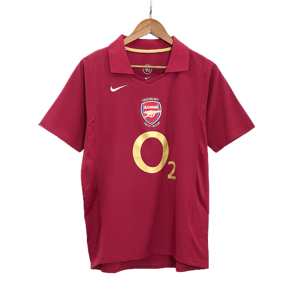 Arsenal 2005/06 Home Retro Soccer Jersey