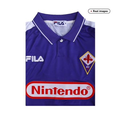 Fiorentina 1998/99 Home Retro Soccer Jersey