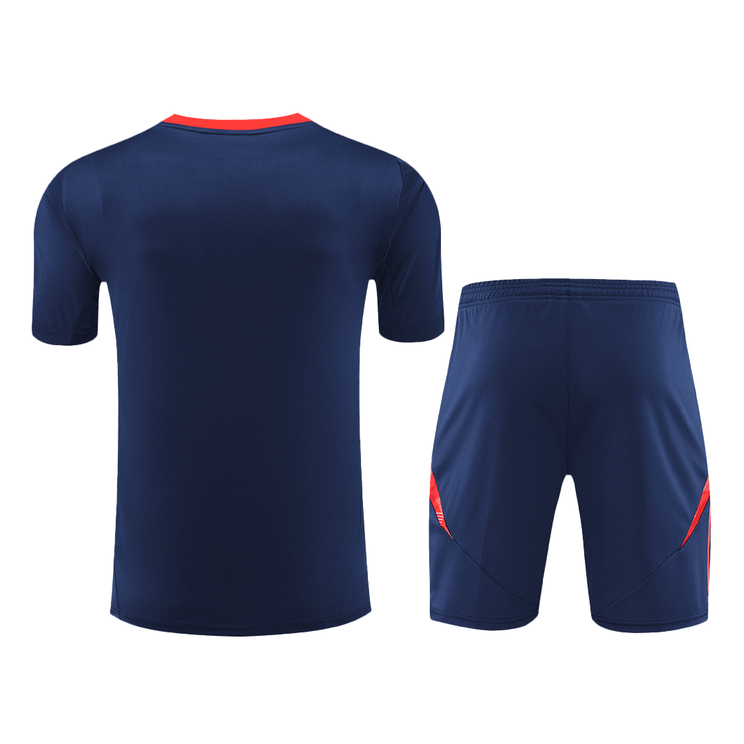 Manchester United Pre-Match Soccer Jersey Kit (Jersey+Shorts) 2024/25