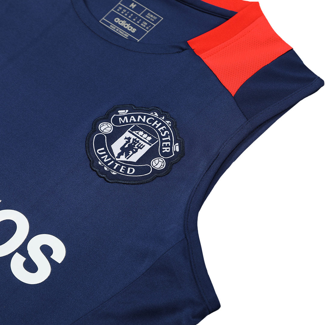 Manchester United Pre-Match Soccer Jersey Vest Kit (Jersey+Shorts) 2024/25