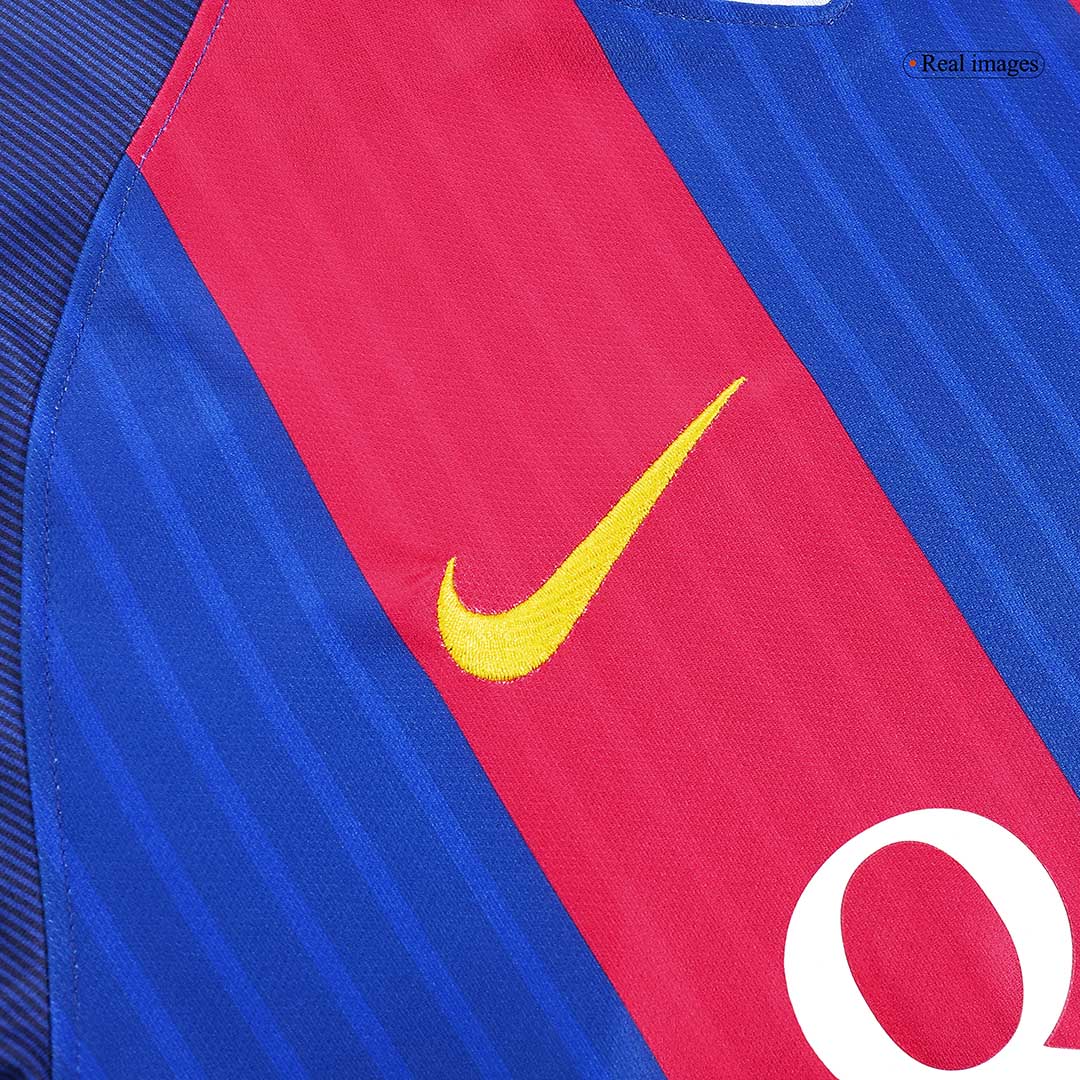 Barcelona 2016/17 Retro Home Soccer Jersey