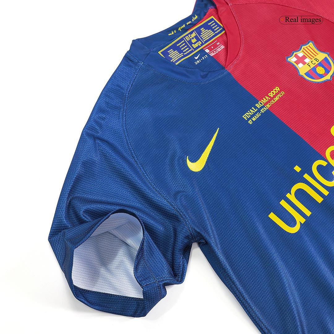 Barcelona MESSI #10 2008/09 Retro Home Soccer Jersey - UCL
