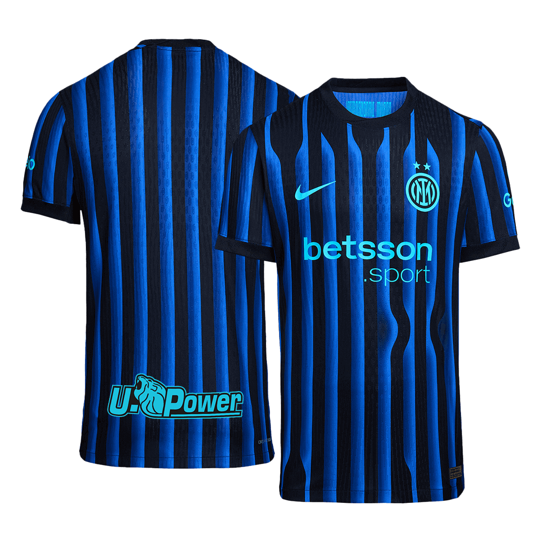 Inter Milan Home Player Version Soccer Jersey 2025/26