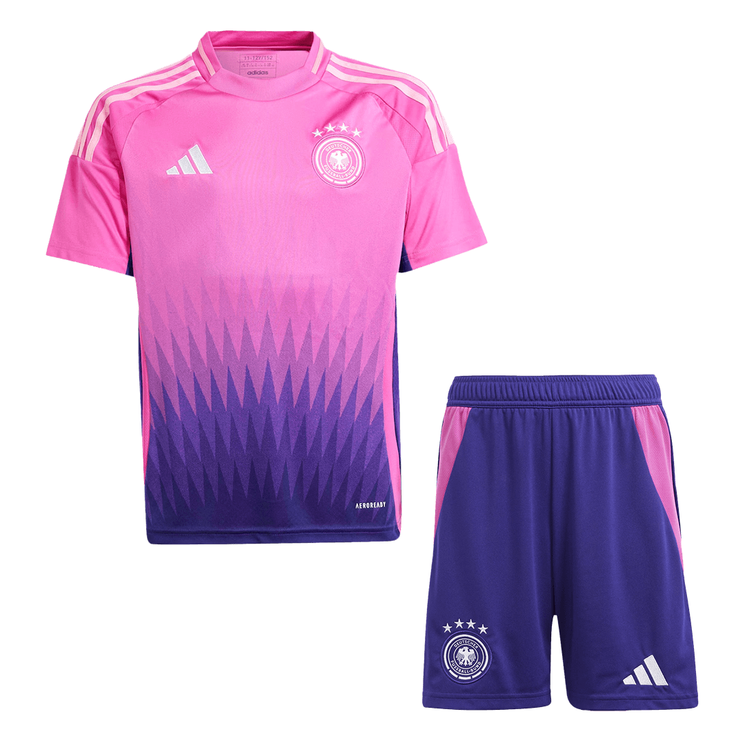 Germany Kid's Away Football Jersey Kit (Jersey+Shorts) Euro 2024